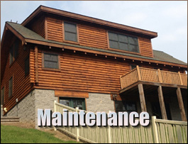  Hildebran, North Carolina Log Home Maintenance